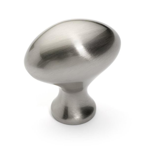 Dynasty Hardware Super Saver Egg Cabinet Knob Satin Nickel K86016SN